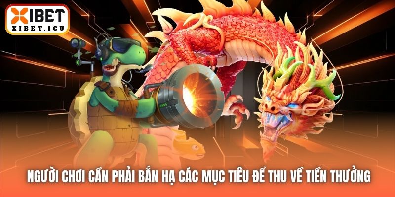 Người chơi cần phải bắn hạ các mục tiêu để thu về tiền thưởng