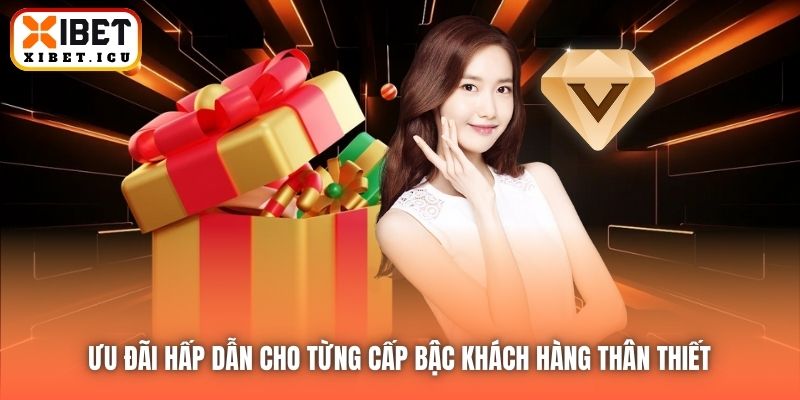 Ưu đãi hấp dẫn cho từng cấp bậc khách hàng thân thiết 
