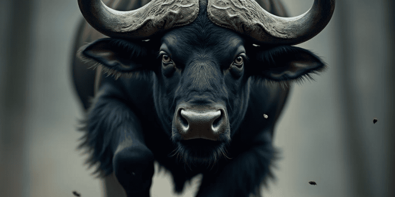 Điềm báo tương ứng khi mơ thấy trâu rượt