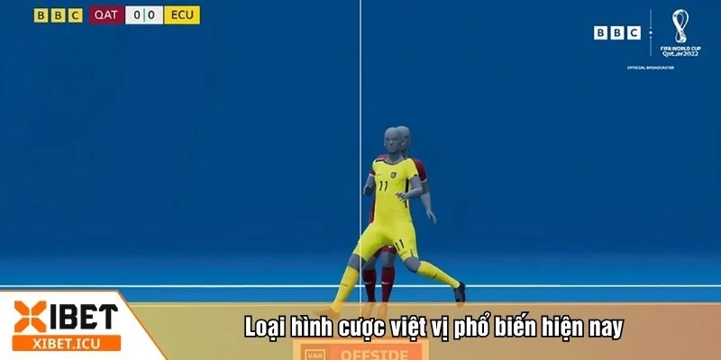 Phân loại cược việt vị tại Xibet