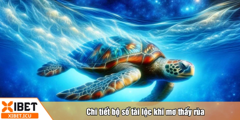 Chi tiết bộ số tài lộc khi mơ thấy rùa